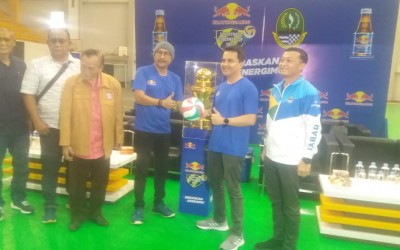 Krating Daeng Gelar Kejuaraan Bola Voli Piala Gubernur di 4 kota
